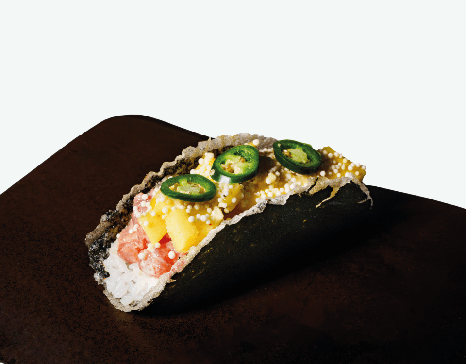 Sunny side of sushi